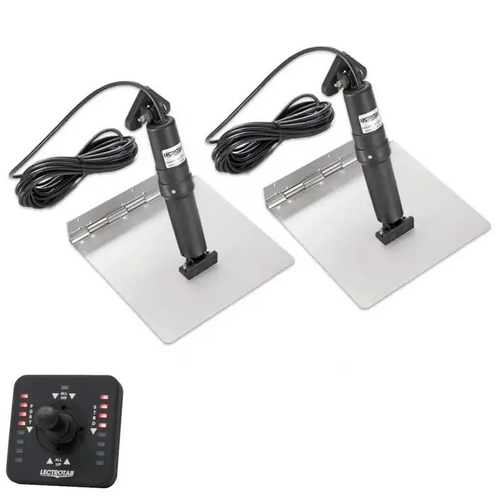 Kit flaps Lectrolab 305X460 mm pelles Inox avec commutateur Joystick LED 12V Prix Promo
