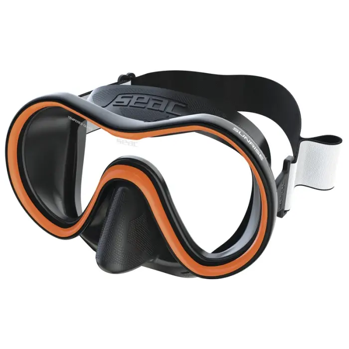 Nouvelle Collection Masque de plongée Seac Sub Sunrise Orange