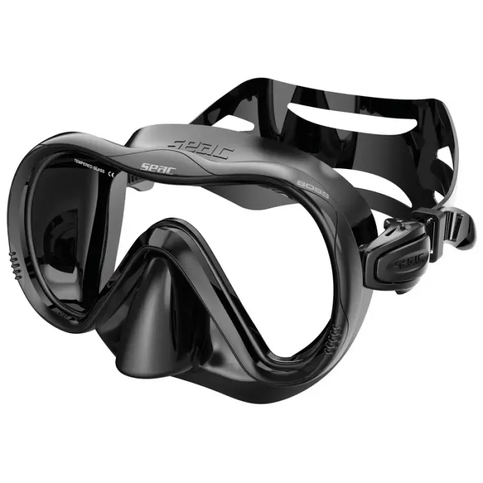 Nouveauté Masque de plongée Seac Sub Boss Noir/Argent