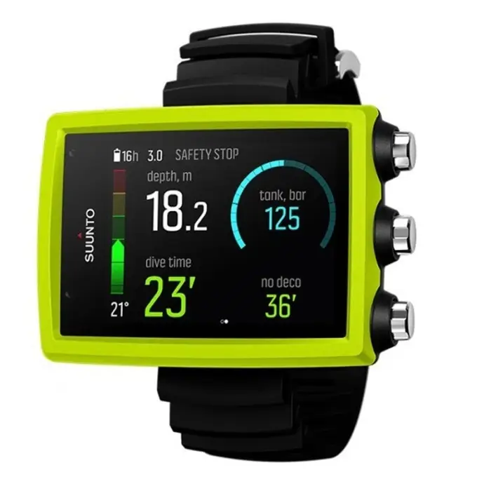 Montre Ordinateur de Plongée Suunto Eon Core Lime Pas Cher