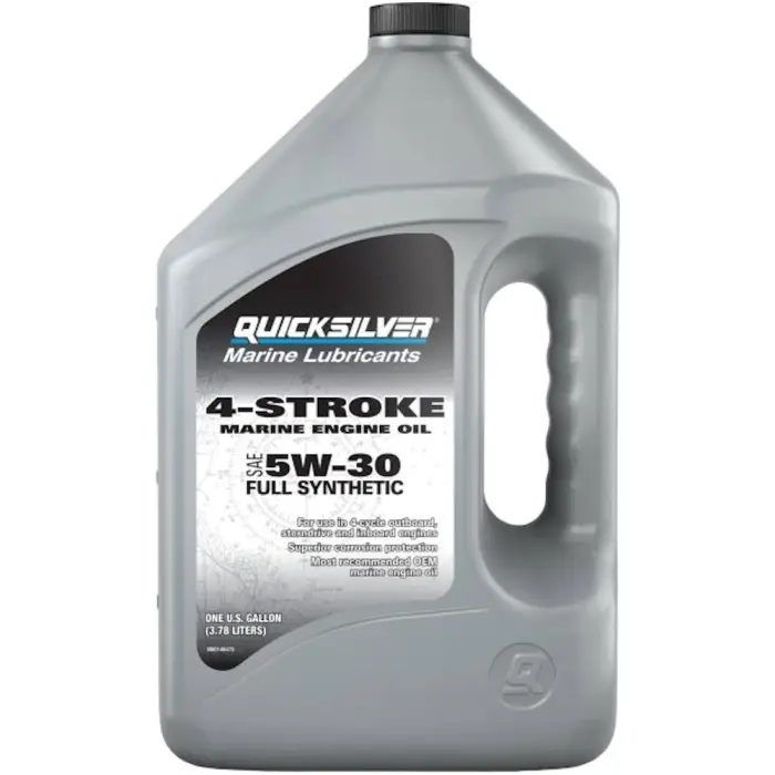 Prix Cassé Huile moteur 4 Temps Quicksilver synthétique FCW 5W30 4L