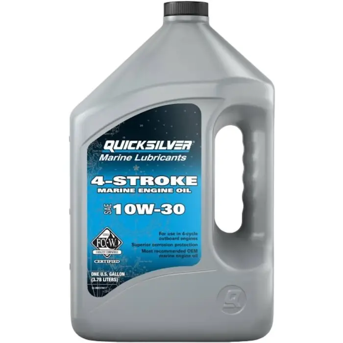Marque Huile moteur 4 Temps Quicksilver minéral FCW 10W30 4L
