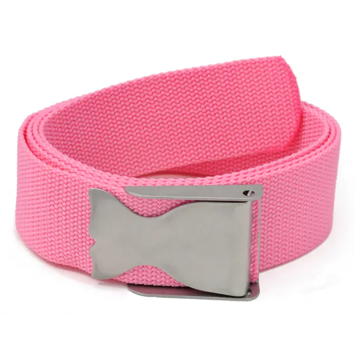 Dernière Chance Ceinture de plongée Best Divers Nylon Rose boucle Inox Baleine