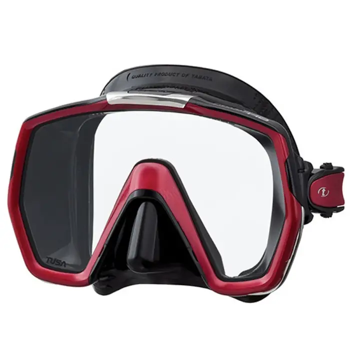 Expédié Aujourd'hui Masque de plongée Tusa Freedom HD Noir/Pourpre