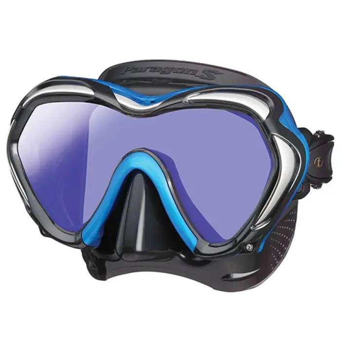 Pas Cher Masque de plongée Tusa Paragon S Noir/Bleu