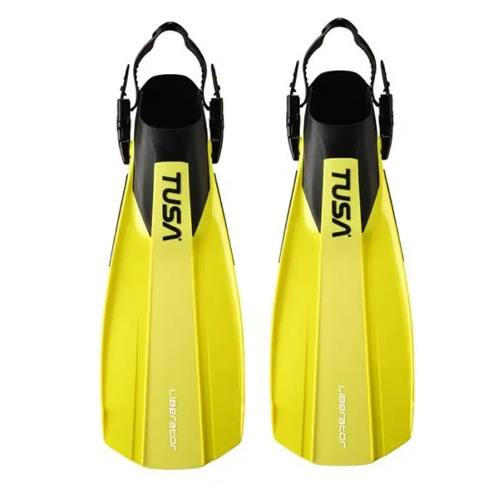 Palmes de plongée réglables Tusa Libérator Jaune Commander Vite