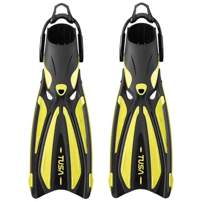 Promotion Saisonnière Palmes de plongée Tusa Solla B - Jaune