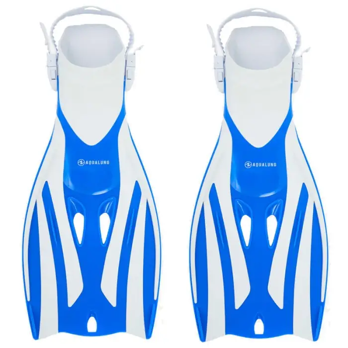 Offre Exclusive Palmes réglables Snorkeling Aqualung Fizz - Bleu