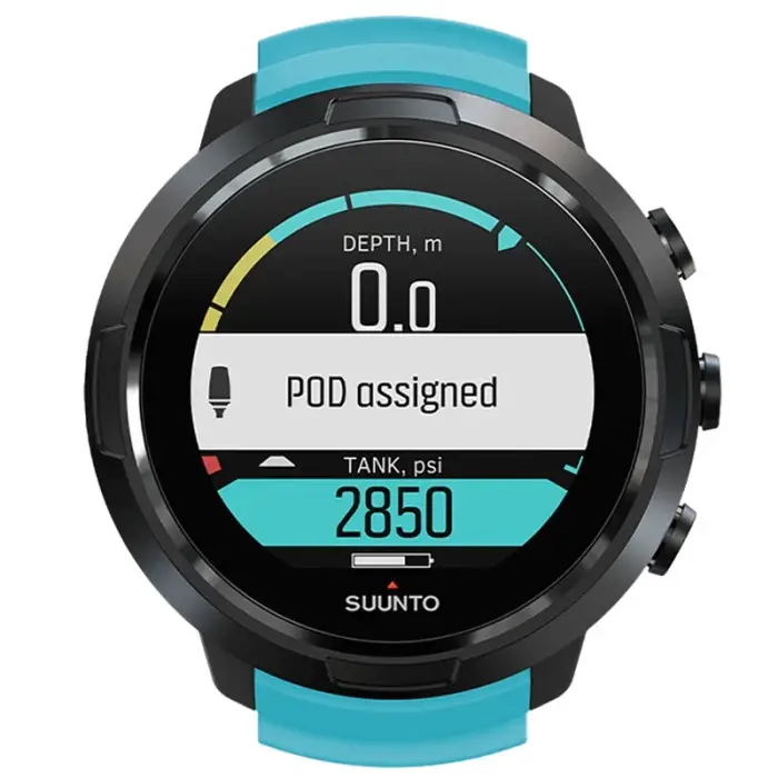 Ordinateur de Plongée Suunto D5 Aqua blue Commander Maintenant