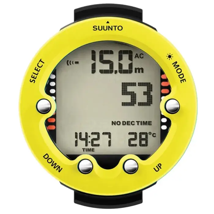 Ordinateur de Plongée Suunto Zoop Novo Lemon Yellow Offre Exclusive