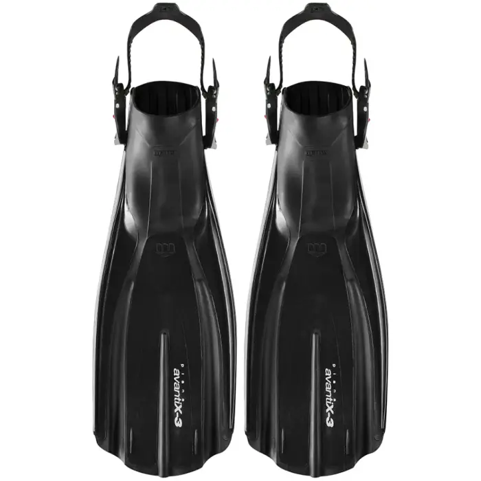Palmes Réglables Mares Plana Avanti X3 Noir Réduction