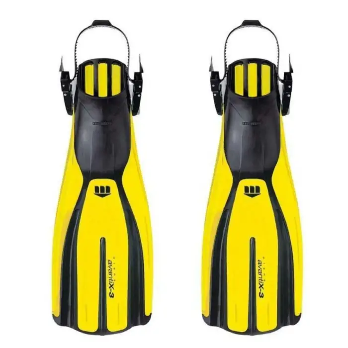 Palmes Réglables Mares Plana Avanti X3 Jaune Nouveauté