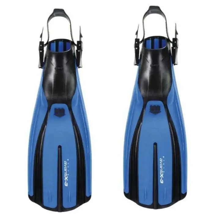 Palmes Réglables Mares Plana Avanti X3 Bleu Super Prix