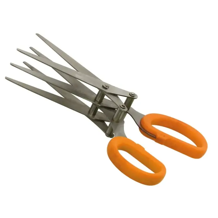 Authentique Ciseaux 3 Lames Flashmer spécial broumé