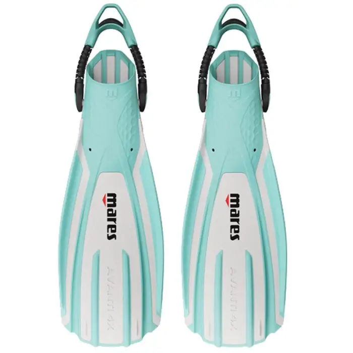Produit De Marque Palmes réglable Mares Avanti Quattro 4X - White-Aqua/Light Grey
