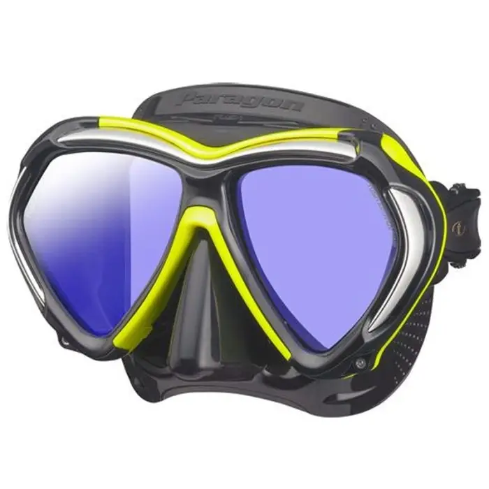 Prix Promo Masque de plongée Tusa Paragon Noir/Jaune