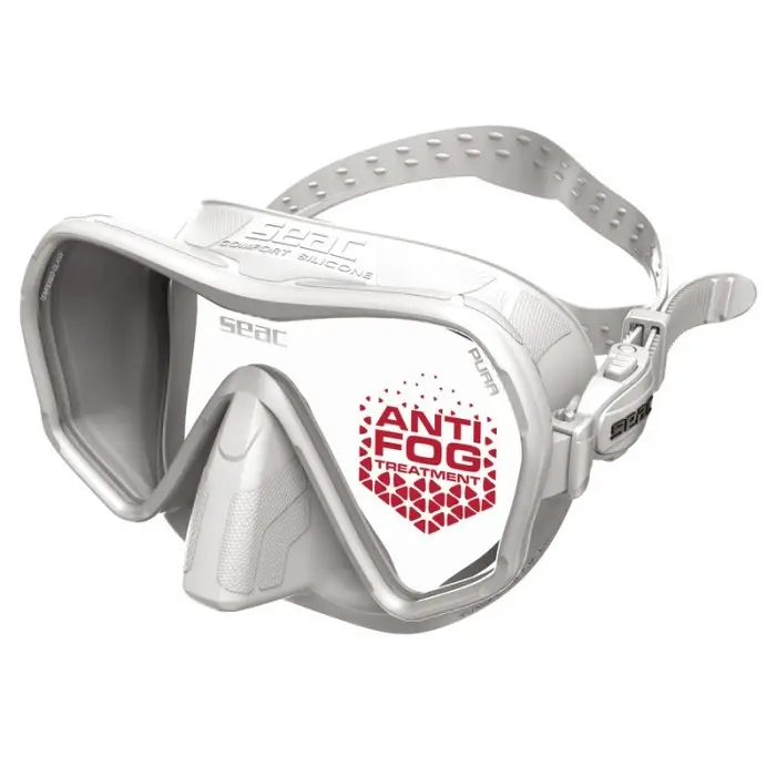 Masque de plongée Seac Sub Pura Anti-buée Blanc Commande En Gros