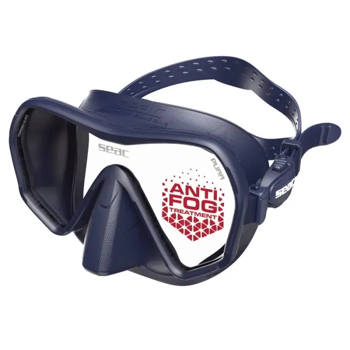 Pas Cher Masque de plongée Seac Sub Pura Anti-buée Bleu
