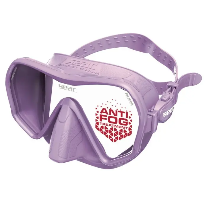 Soldes Masque de plongée Seac Sub Pura Anti-buée Lila
