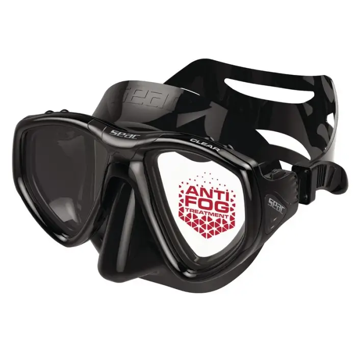 Masque de plongée Seac Sub Clear Anti-buée Noir Offre Du Jour