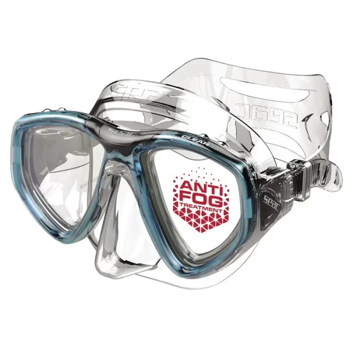 Acheter Direct Masque de plongée Seac Sub Clear Anti-buée Aquamarine