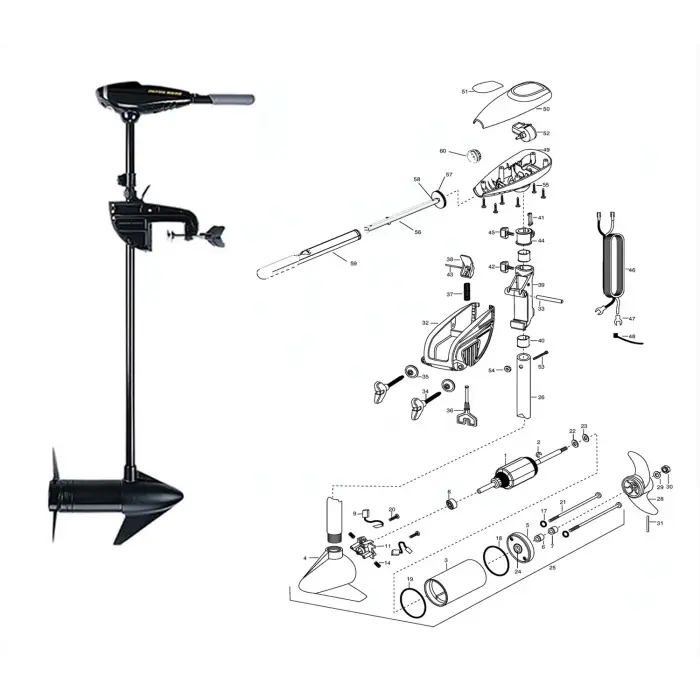 Pièces détachées pour moteur Endura 38 Offre Du Jour