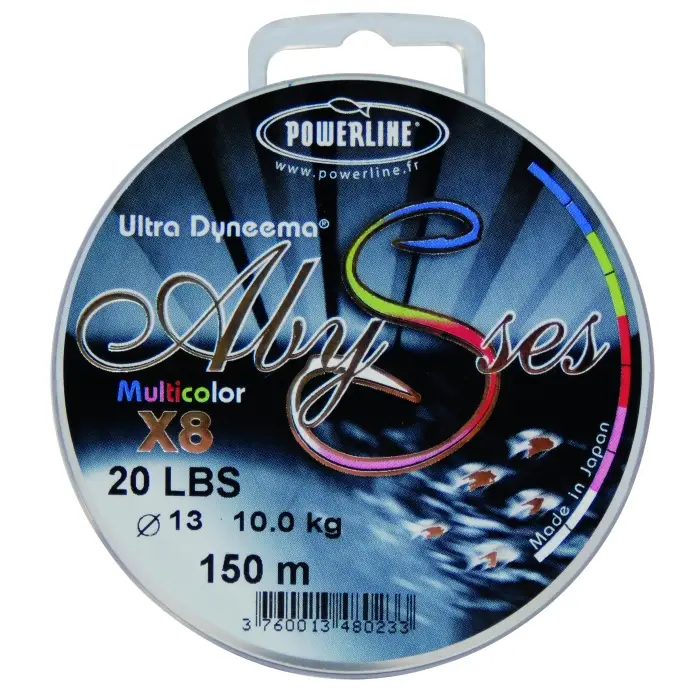 Quantité Limitée Tresse Powerline Abysses Multicolor 300 m