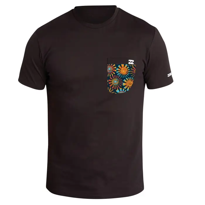 T-Shirt Billabong Homme Team Pocket manches courtes - Navy - 2018 Produit De Marque