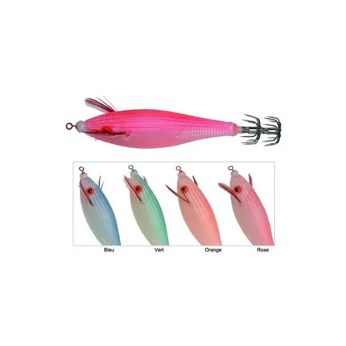 Authentique Turlutte DTD Flash Color Glavoc - 8 cm
