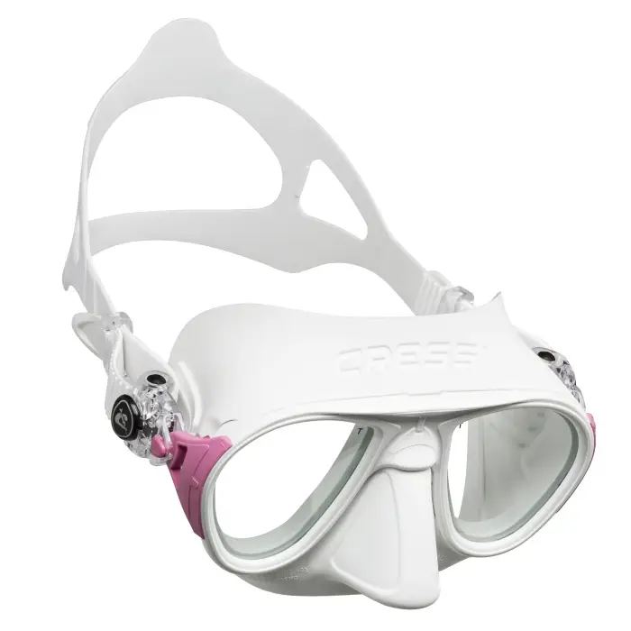 Acheter En Ligne Masque Cressi Calibro blanc/rose