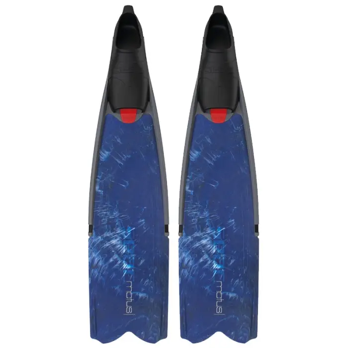 Palmes chasse sous marine Seac Sub Motus Camo Blue Prix Réduit