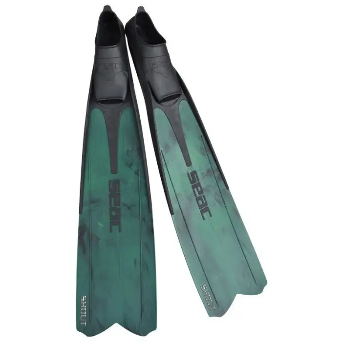 Palmes chasse sous marine Seac sub Shout S700 Camo Green Livraison Express