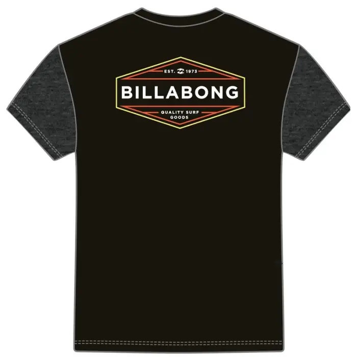 Surf T-Shirt Billabong Homme manches courtes - Noir - M Must-Have