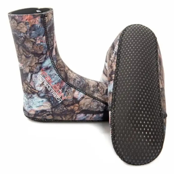 Chaussons néoprène chasse sous marine Labrax Falcon 3 mm - Taille Small Livraison Express