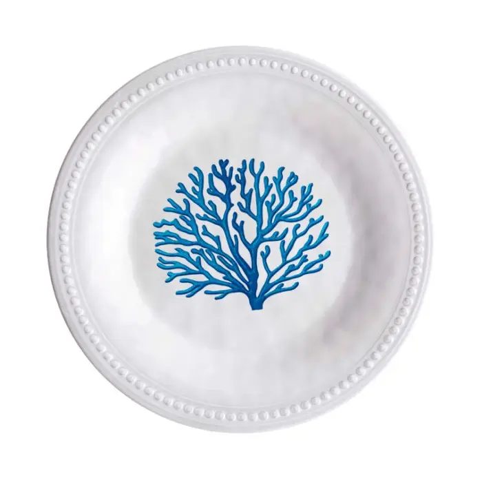 Assiette dessert Marine Business - Collection Harmony Mare Blue - 6 pièces Offre Du Jour