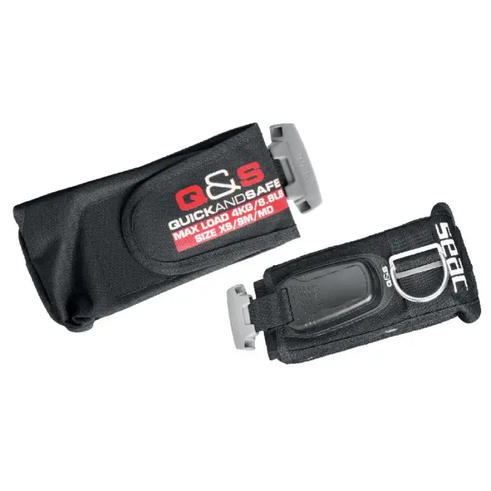 Poche à lest Seac sub "Q&S" Pour Stab Modular - 6 Kg Dernière Chance