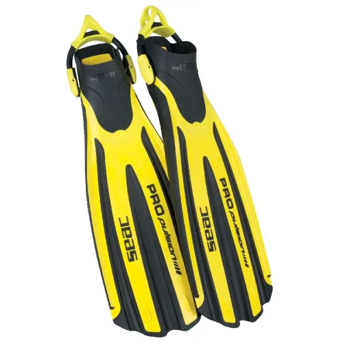 Produit De Marque Palmes Seac sub Propulsion sling strap Jaune
