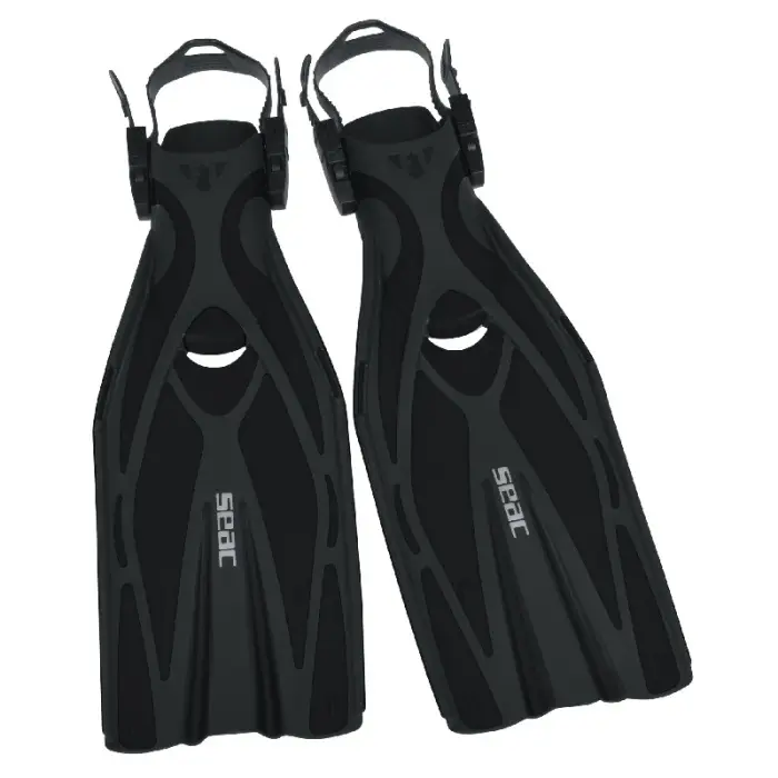 Palmes réglables Seac-Sub F1 Noir Prix Choc