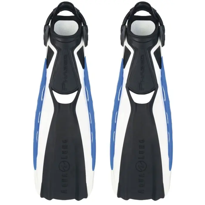 Palmes Aqualung Phazer - Bleu/Blanc Soldes