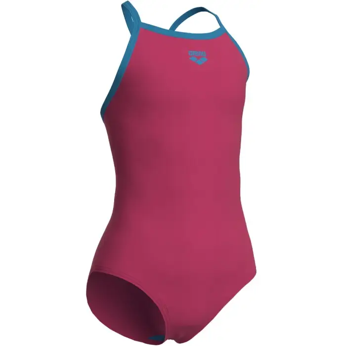 Pas Cher Maillot de bain Arena Junior Light drop solid Rose