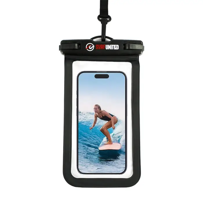 Pochette téléphone étanche Surf United Noir Top Vente