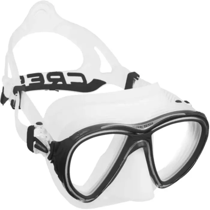 Masque Cressi Quantum Anti buée Transparent / Noir Satisfait Ou Remboursé