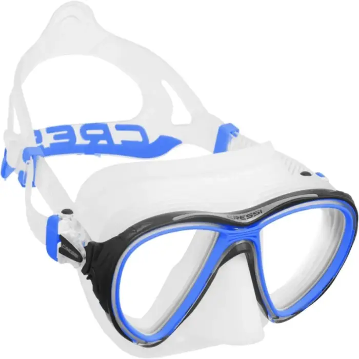 Affaire À Saisir Masque Cressi Quantum Anti buée Transparent / Bleu