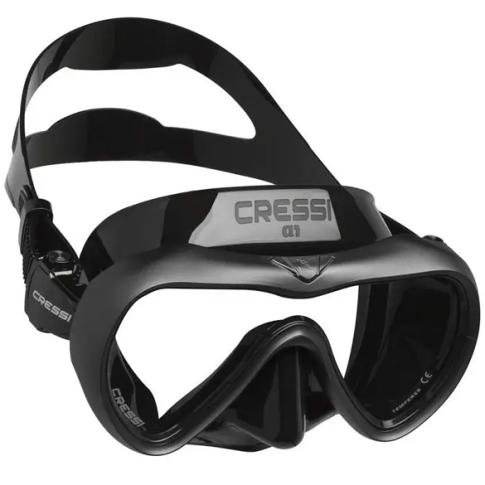 Offre Spéciale Masque Cressi A1 Anti buée Noir/ Graphite