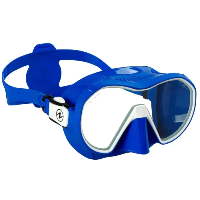 Quantité Limitée Masque Aqualung Plazma - Bleu/Blanc