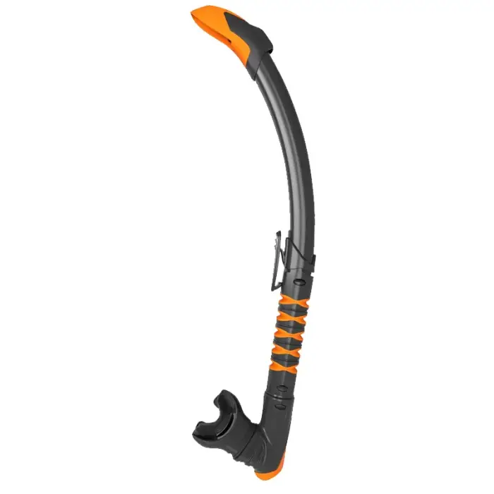 Tuba de Plongée Aqualung Zephyr Flex - Noir/Orange Prix Réduit