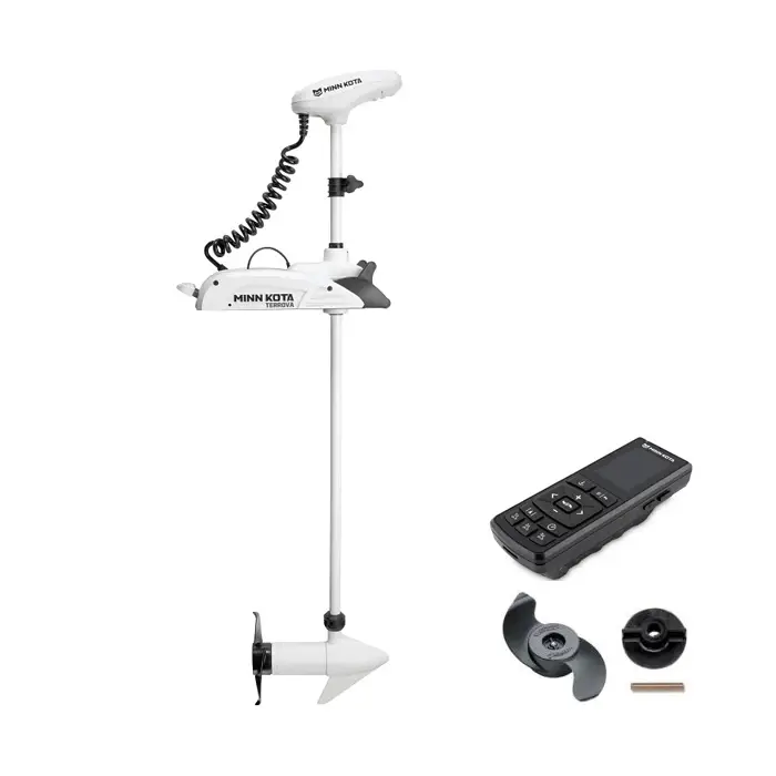 Produit De Marque Moteur électrique bateau avant 12V Minn Kota Riptide Terrova 55 GPS 152 cm
