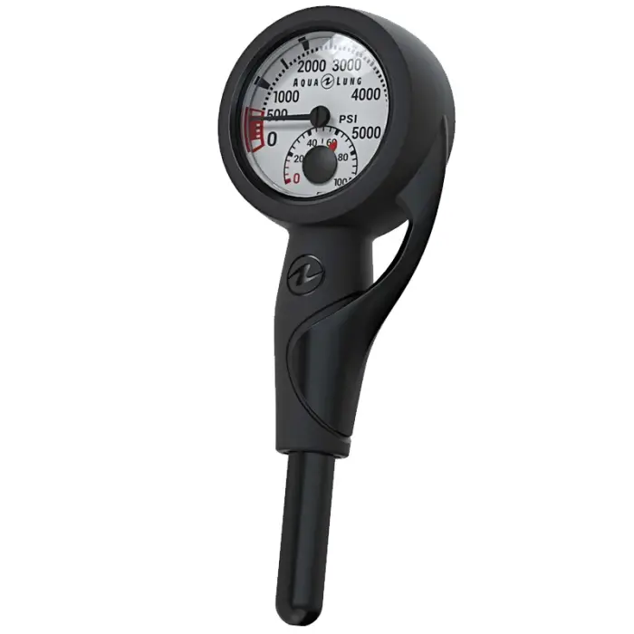 Authentique Manomètre de plongée sous marine Aqualung et Thermomètre AL300B - PSI